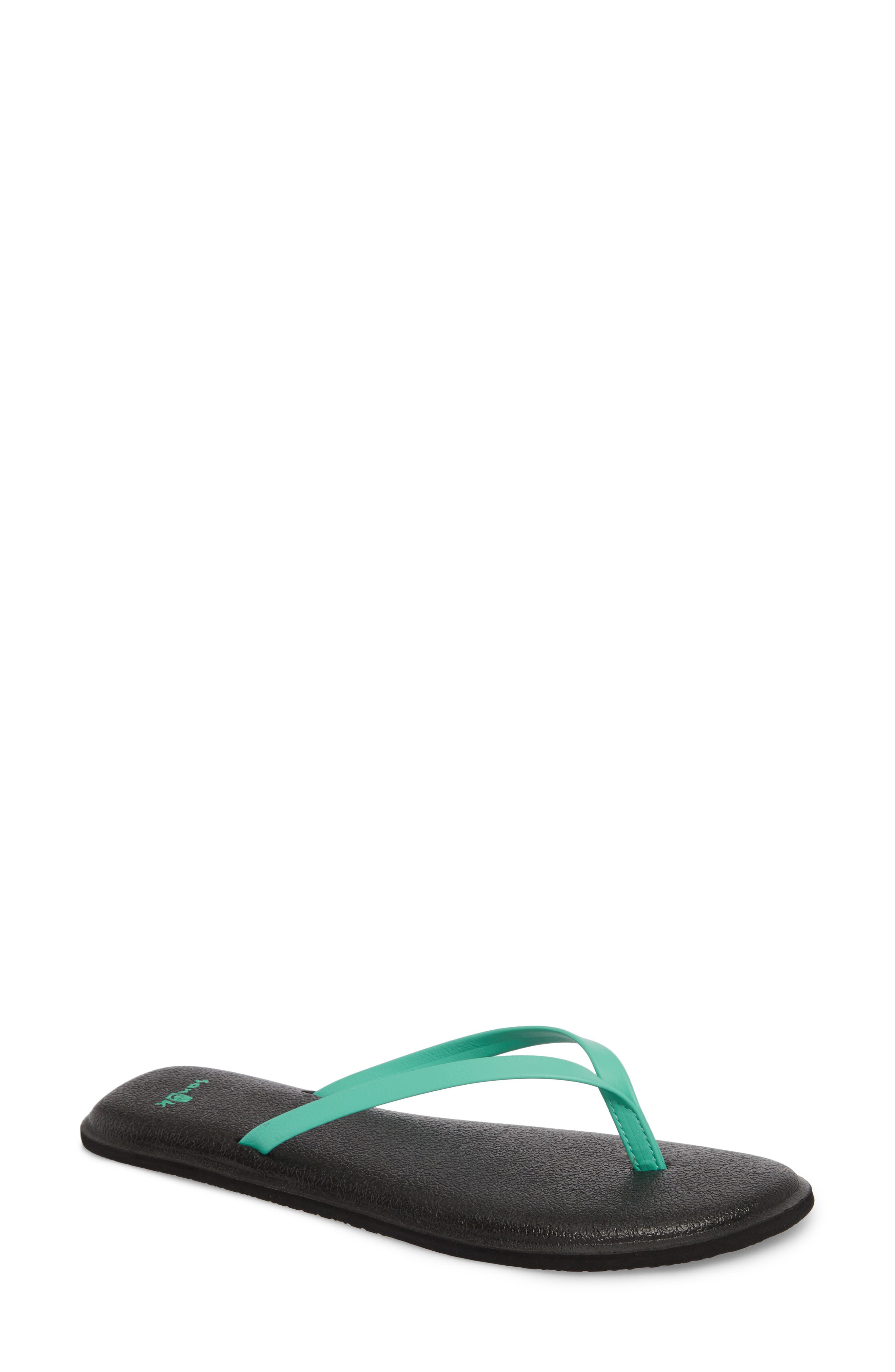 sanuk women's yoga bliss flip flop