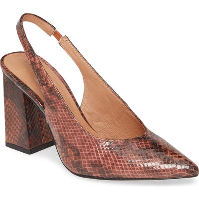 Chinese Laundry Katana Slingback Pump, Burgundy