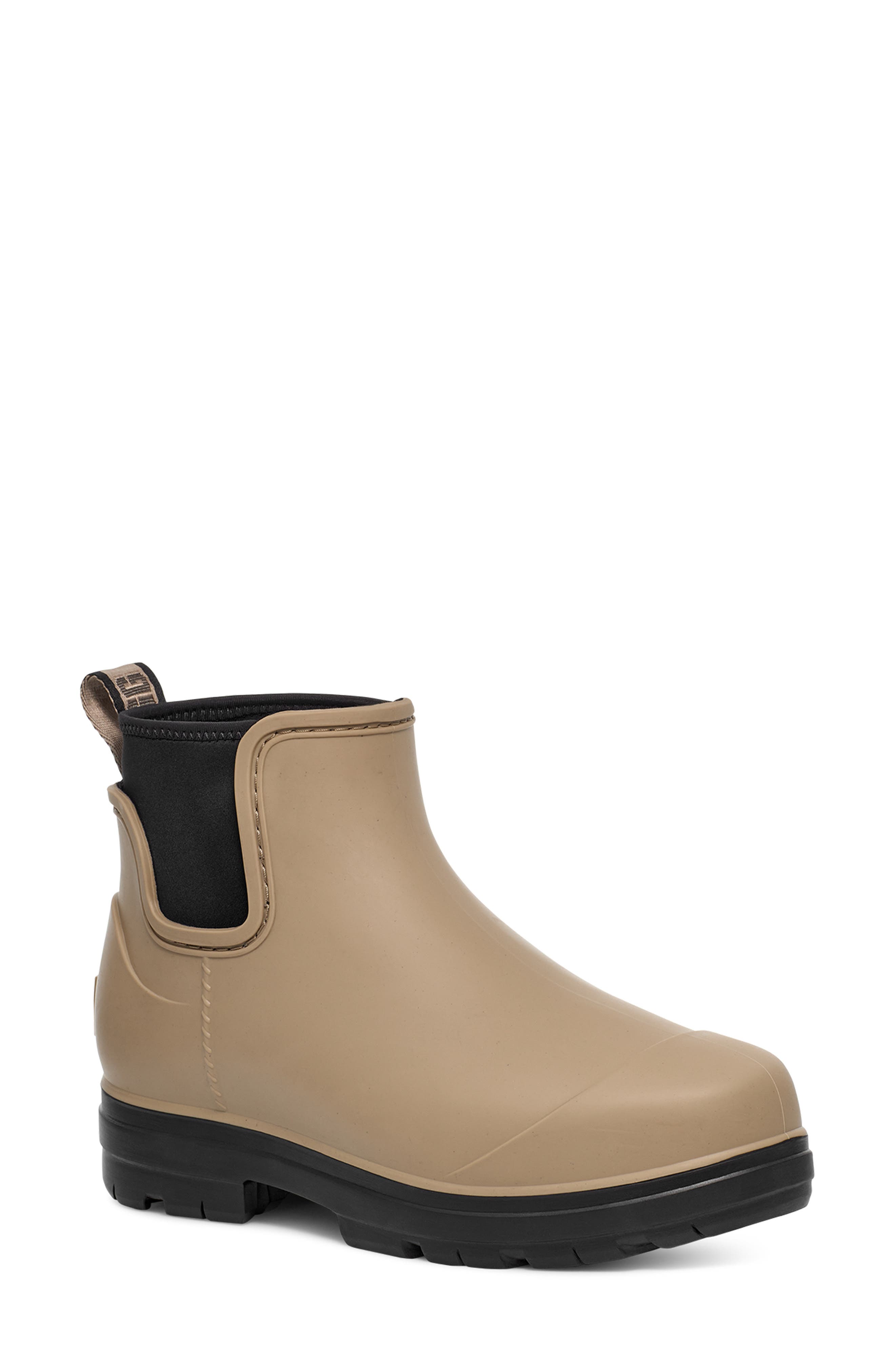 Ugg Droplet Waterproof Rain Boot In Beige | ModeSens