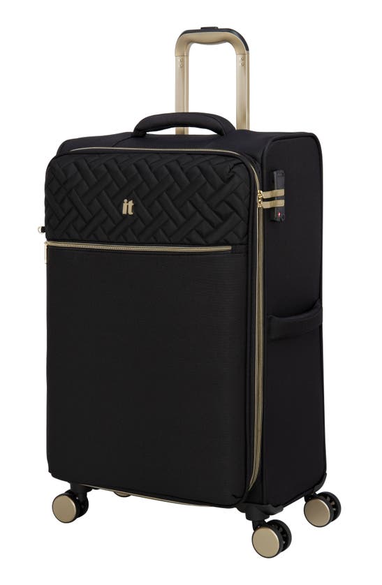 It Luggage Interlace 27" Spinner Suitcase In Black