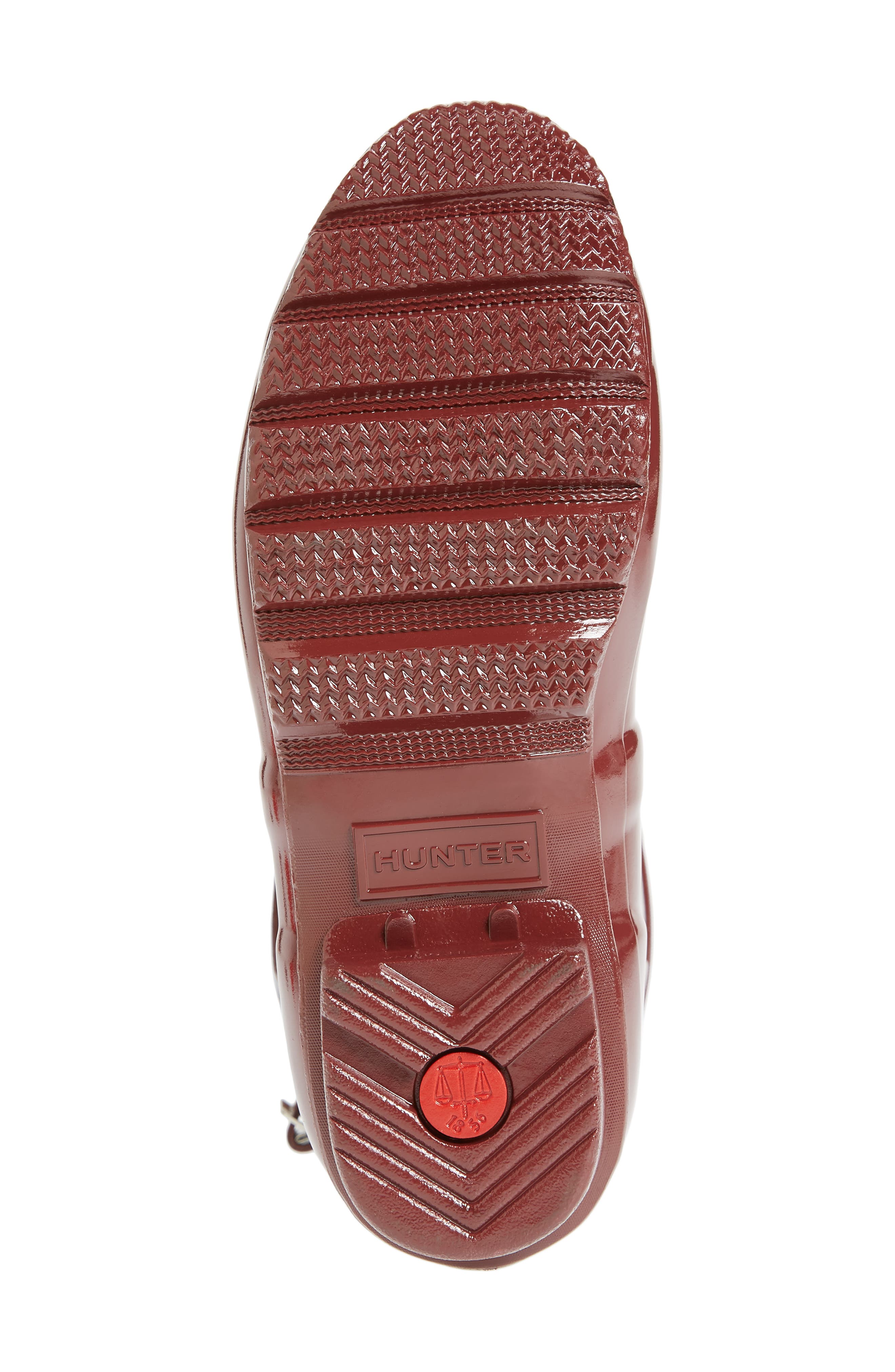 HUNTER,
                            Original Short Adjustable Back Gloss Waterproof Rain Boot,
                            Alternate thumbnail 23, color,
                            605