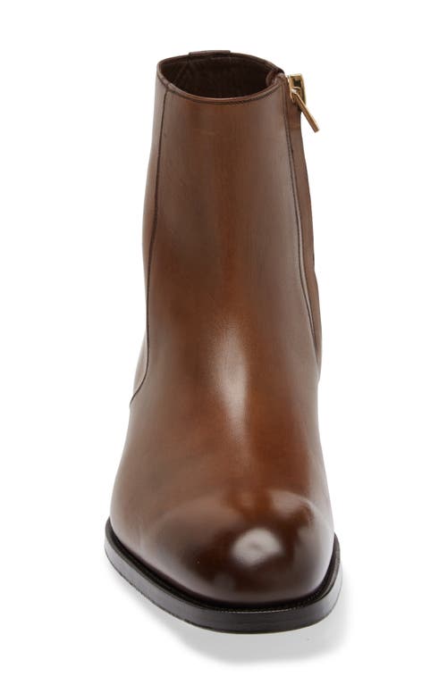 Shop Tom Ford Edgar Ankle Boot In 1y005 Bronze