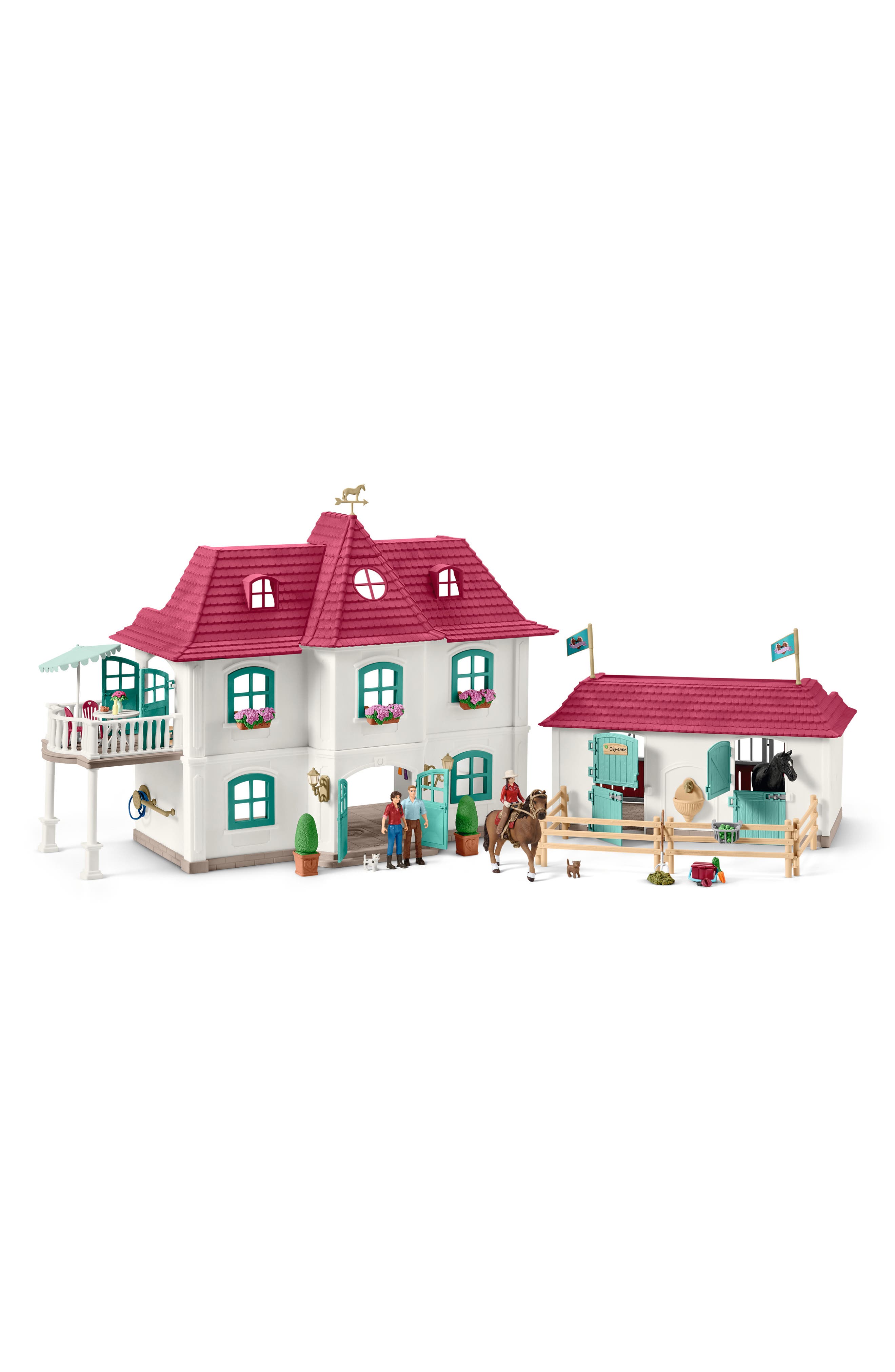 EAN 4055744032295 product image for Schleich Horse Club(TM) Lakeside Country House & Stables Toy Set | upcitemdb.com