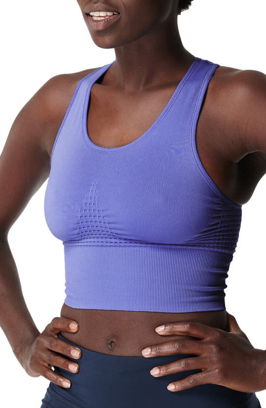Sweaty Betty Women's Stamina Workout Bra, Oxford Blue, XS: Buy