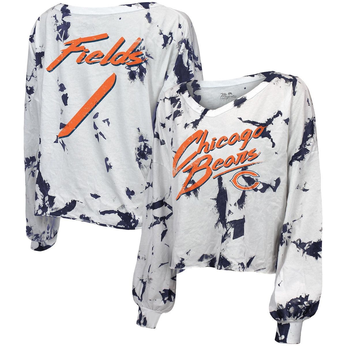 Justin Fields White/Navy Chicago Bears 
