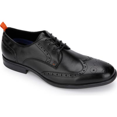 Kenneth Cole Reaction Edge Flex Wingtip, Black