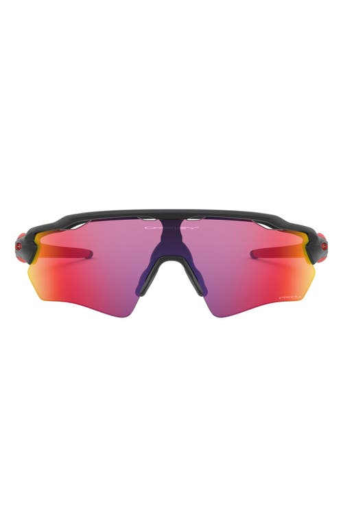 Oakley Kids' Radar EV XS Path 31mm Prizm Wrap Sunglasses in Black at Nordstrom