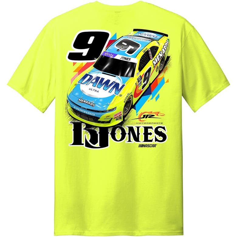 Shop Joe Gibbs Racing Team Collection Yellow Brandon Jones Menards/dawn Car T-shirt