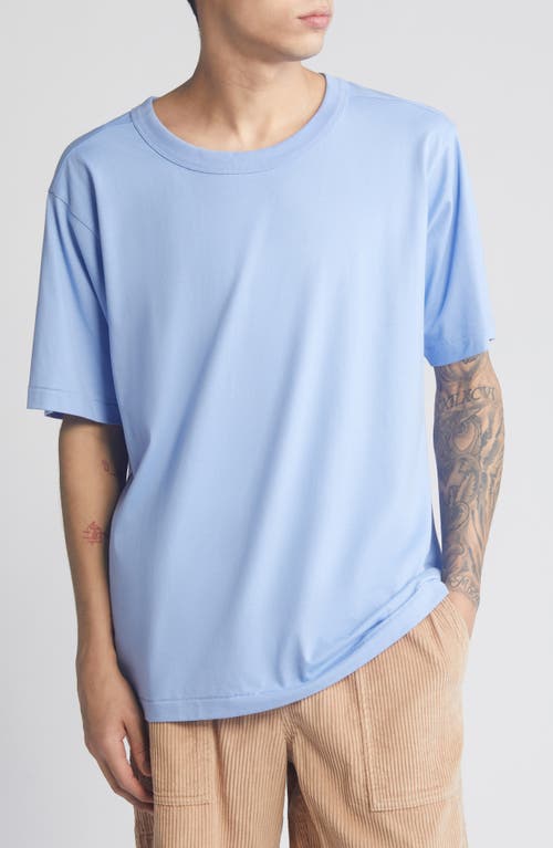 Easy Crewneck Short Sleeve T-Shirt in Blue Hydrangea