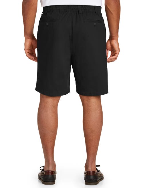 Harbor Bay by DXL Elastic-Waist Shorts in Black at Nordstrom, Size X-Large