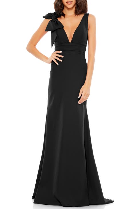Rae Mode Womens V-Neck Slit Side With Pockets Maxi Dress (Small