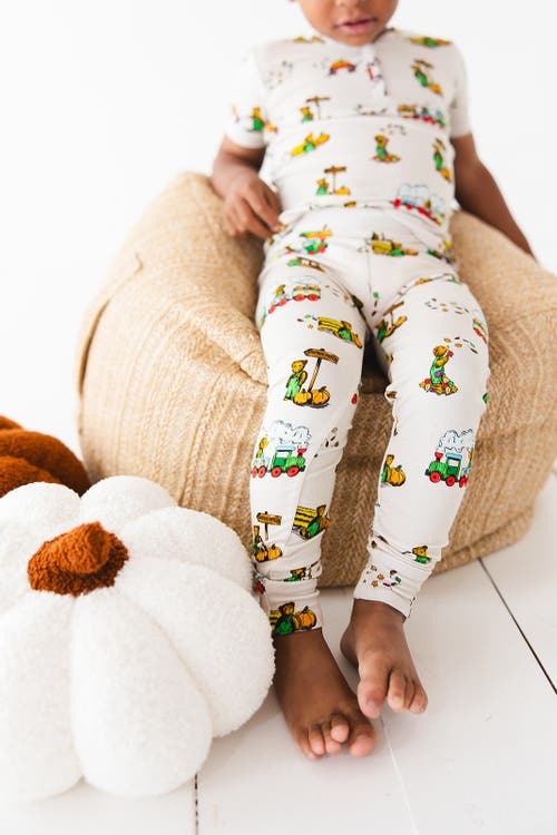 Shop Charlie Lou Baby ® Corduroy Pajama Set In Beige