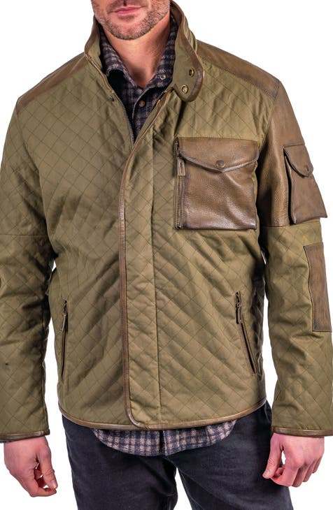 Men's Comstock & Co. Leather & Faux Leather Jackets | Nordstrom