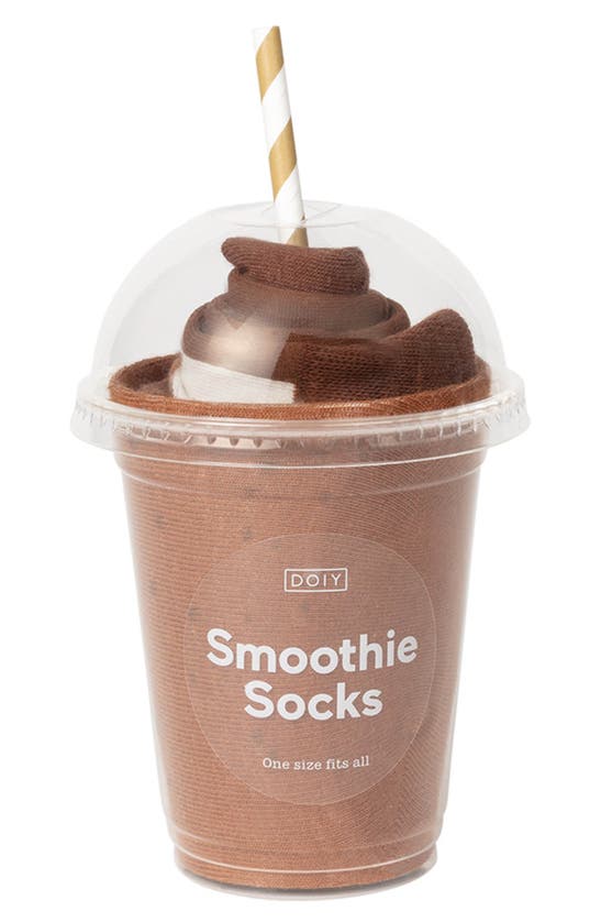 Shop Doiy Chocolate Smoothie Socks In Multi-color