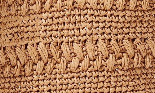 L*space Lspace Changing Tides Crocheted Raffia Tote In Natural