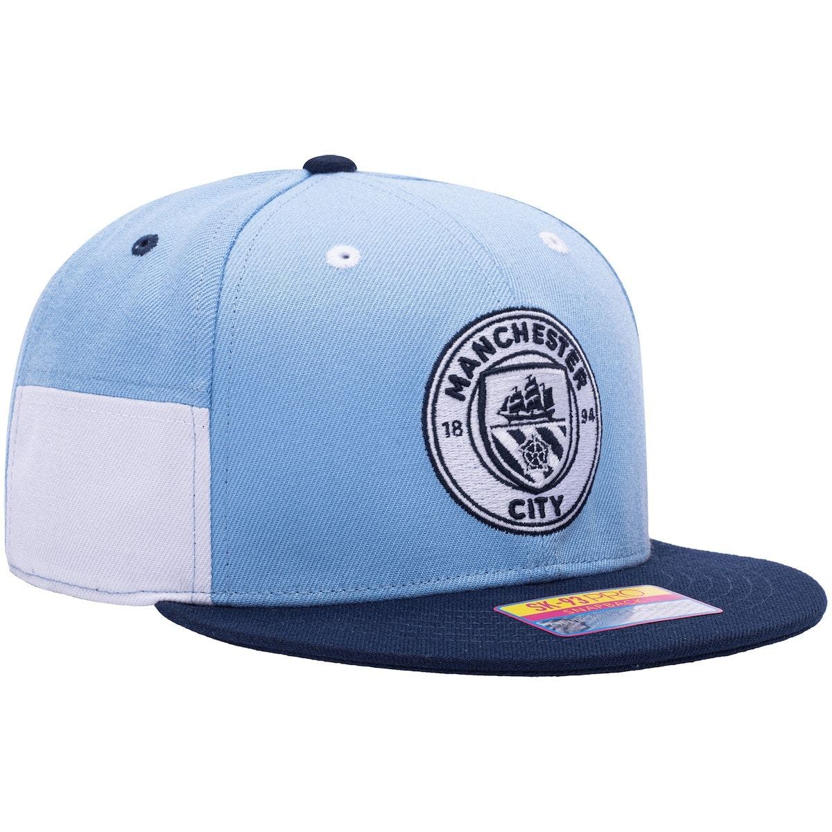 Black One Size Fan Ink Manchester City Hit Snapback Hat