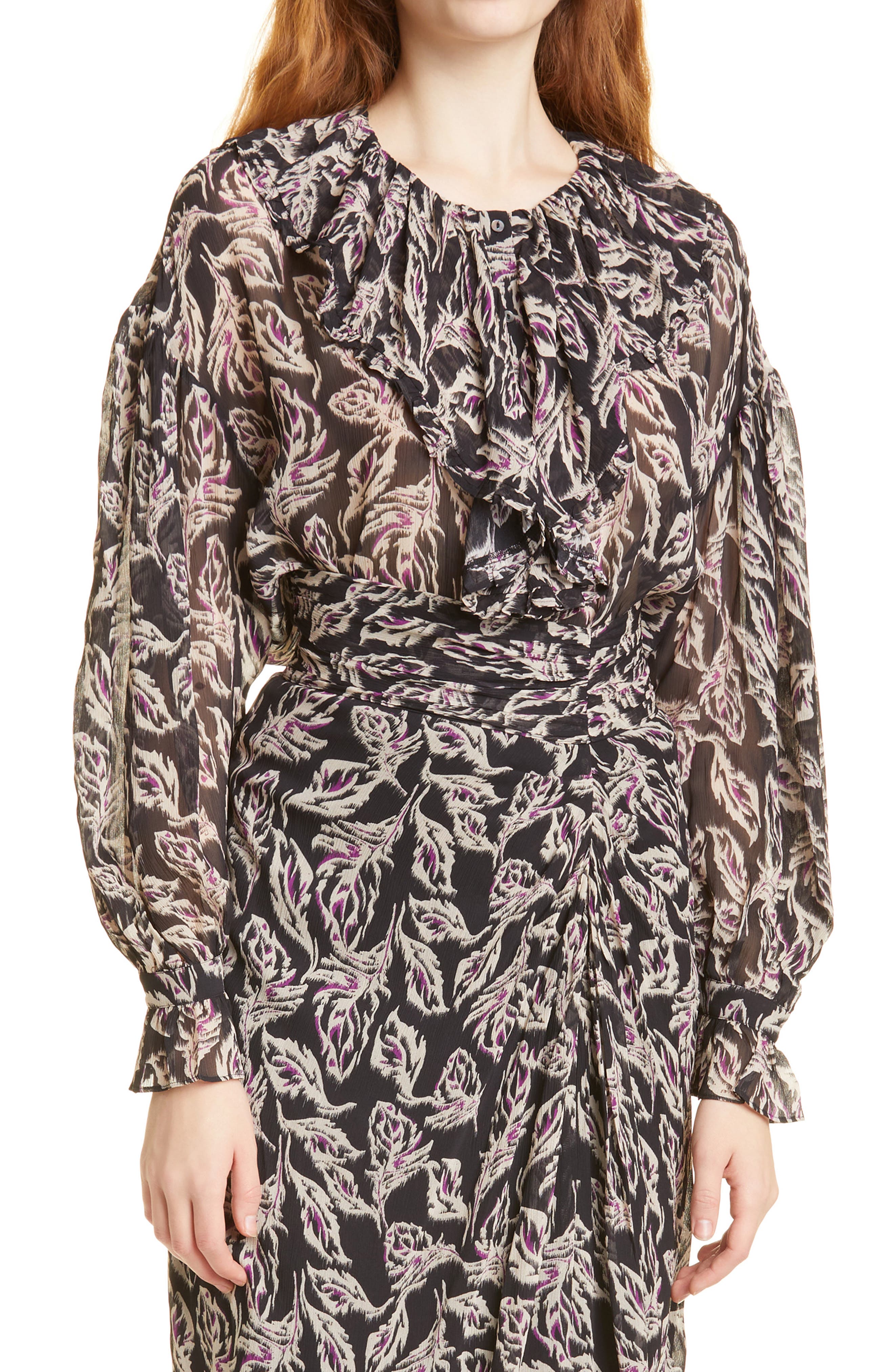 Ba Sh Genny Long Sleeve Top Nordstrom