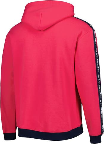 Men's St. Louis City SC The Wild Collective Red Pullover Hoodie