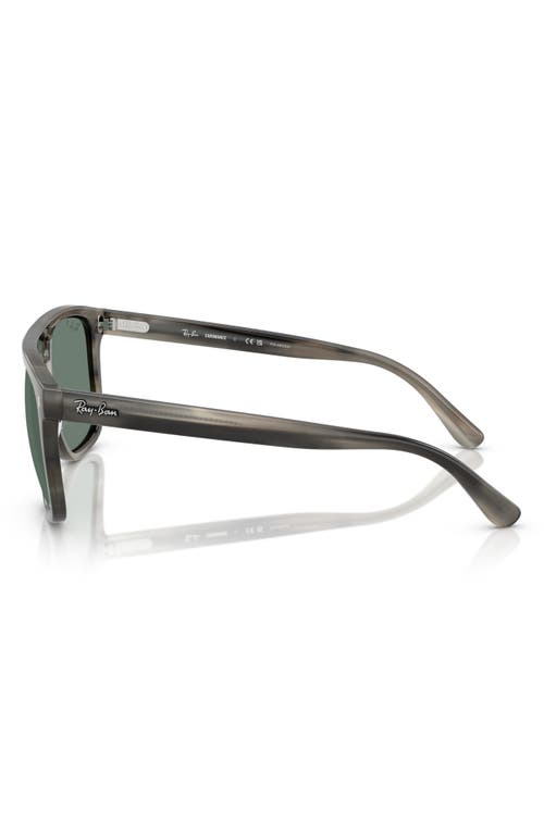 Ray Ban Rb2213ch Chromance Sunglasses Havana Grey Frame Grey Lenses Polarized 58-20 In Havana Gradient