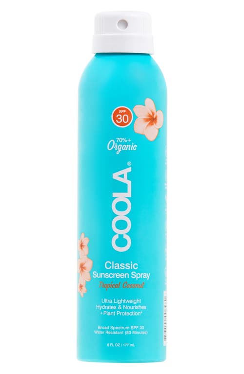 ® COOLA Suncare Sport Sunscreen Spray Broad Spectrum SPF 30 in Tropical Coconut