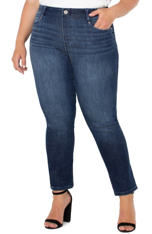 Shop Liverpool Los Angeles Liverpool Gia Glider Pull-on Slim Jeans In Warner Lake