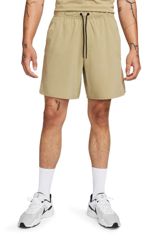 Nike Dri-fit Unlimited 7-inch Unlined Athletic Shorts In Neutral