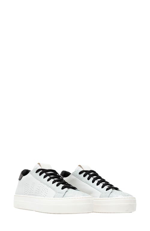 Shop P448 Thea Platform Sneaker In White/pacific