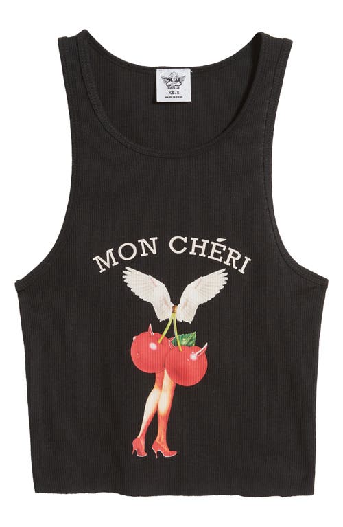 Shop Boys Lie Cherry Picker Rib Tank In Black