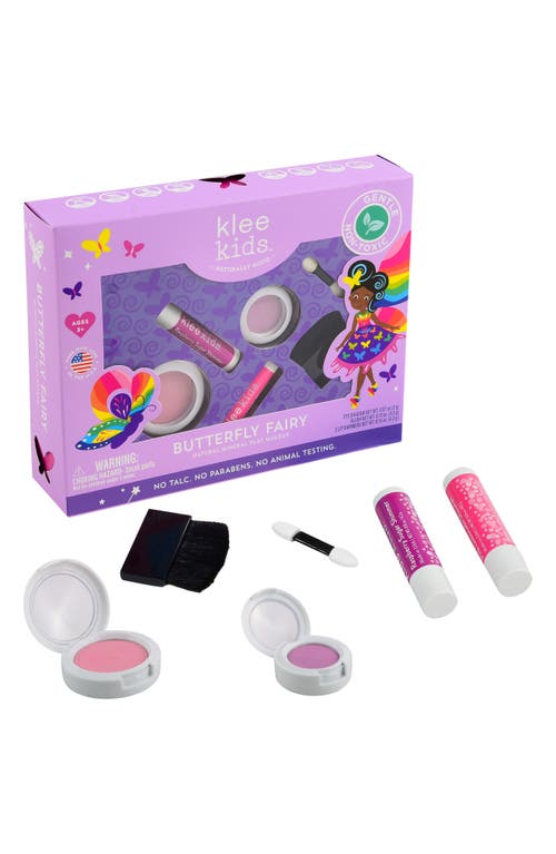 Klee Kids Butterfly Fairy 4-Piece Natural Mineral Play Makeup Kit
