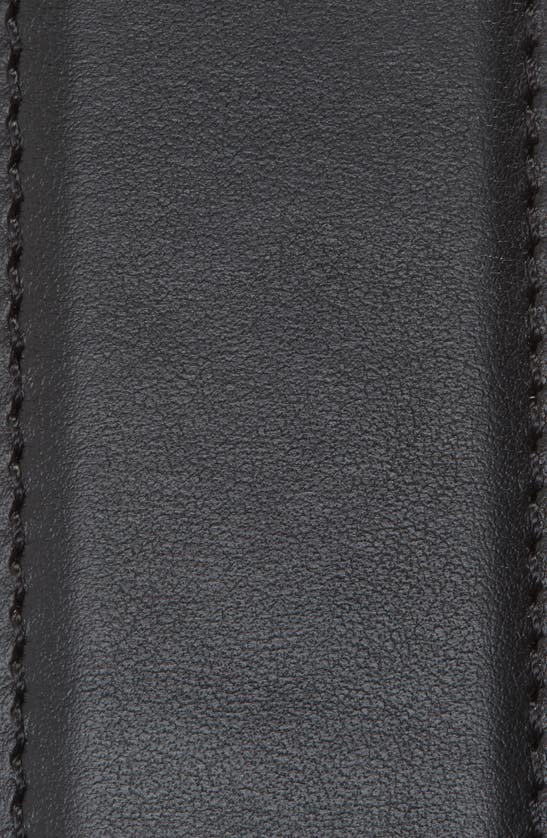 Versace Medusa Head Gold-toned Buckle Leather Belt In Black-ruthenium