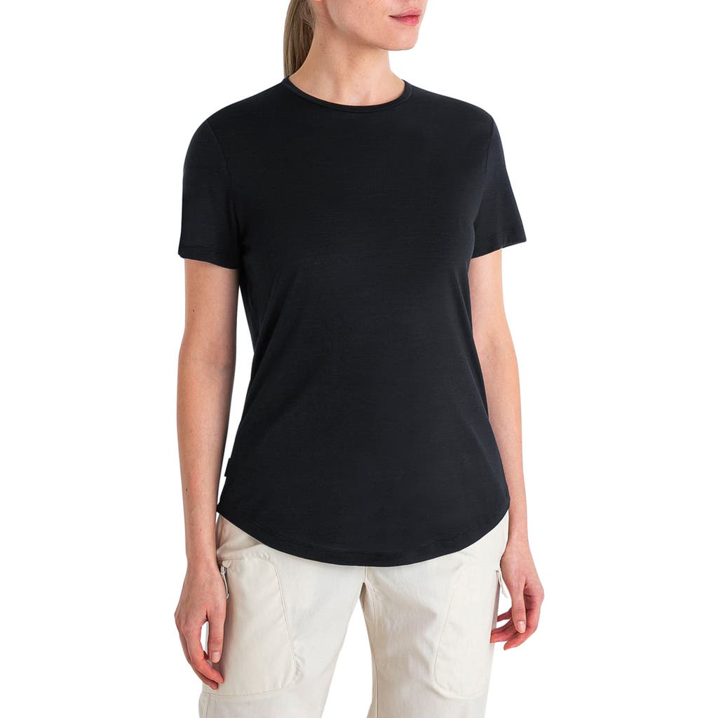 Icebreaker 125 Cool Lite Sphere T-shirt In Black