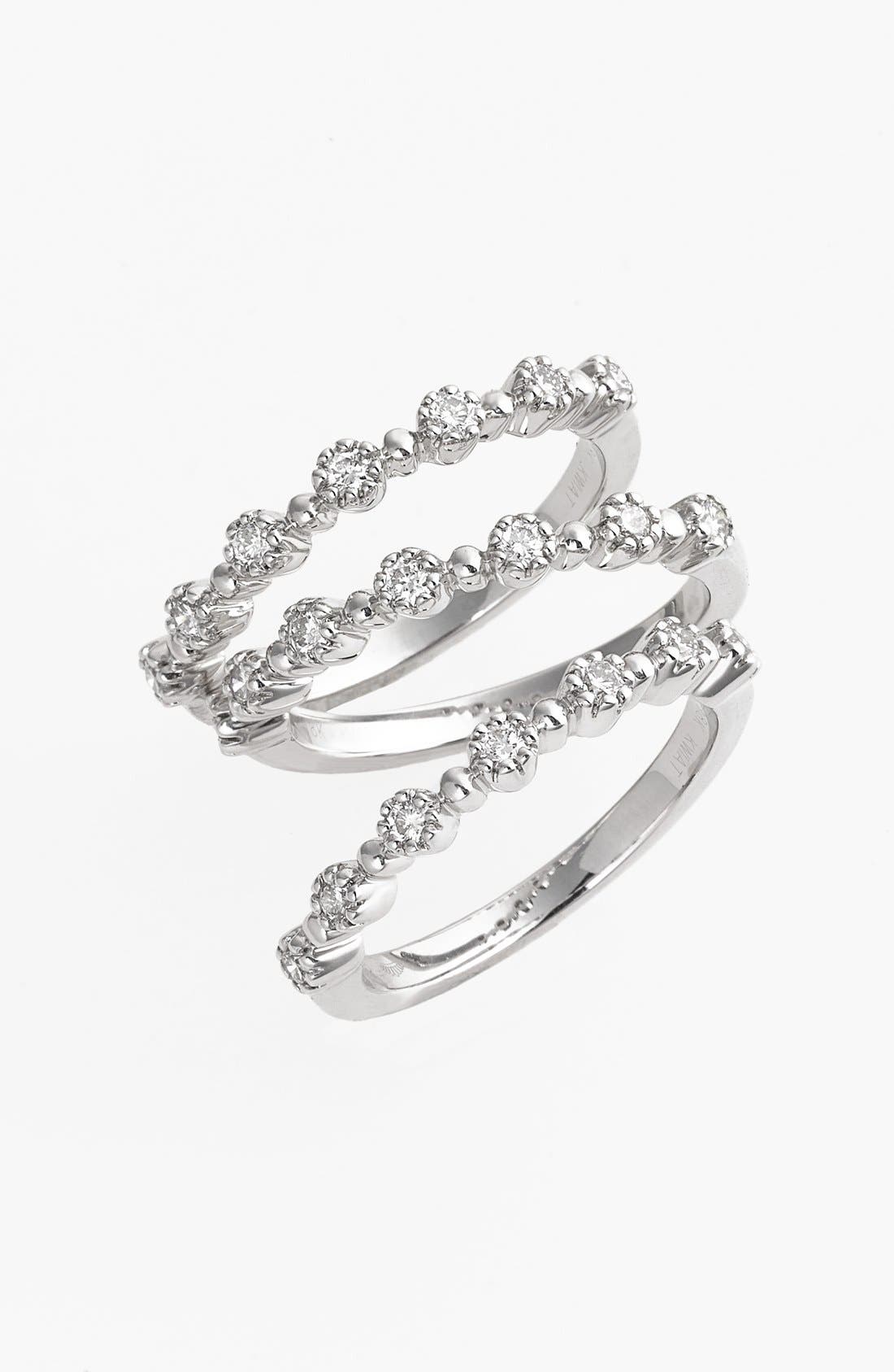 Kwiat 'Stardust' Diamond Stackable Rings (Set of 3) Nordstrom