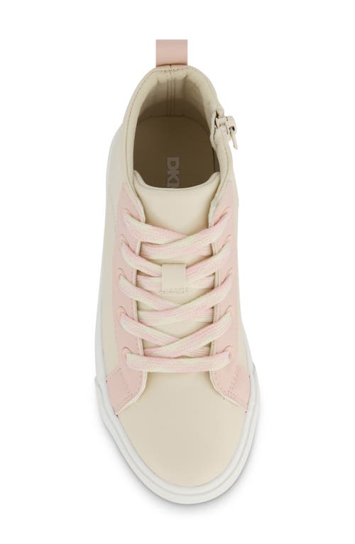 DKNY DKNY KIDS' KATIE LANEY HIGH TOP SNEAKER
