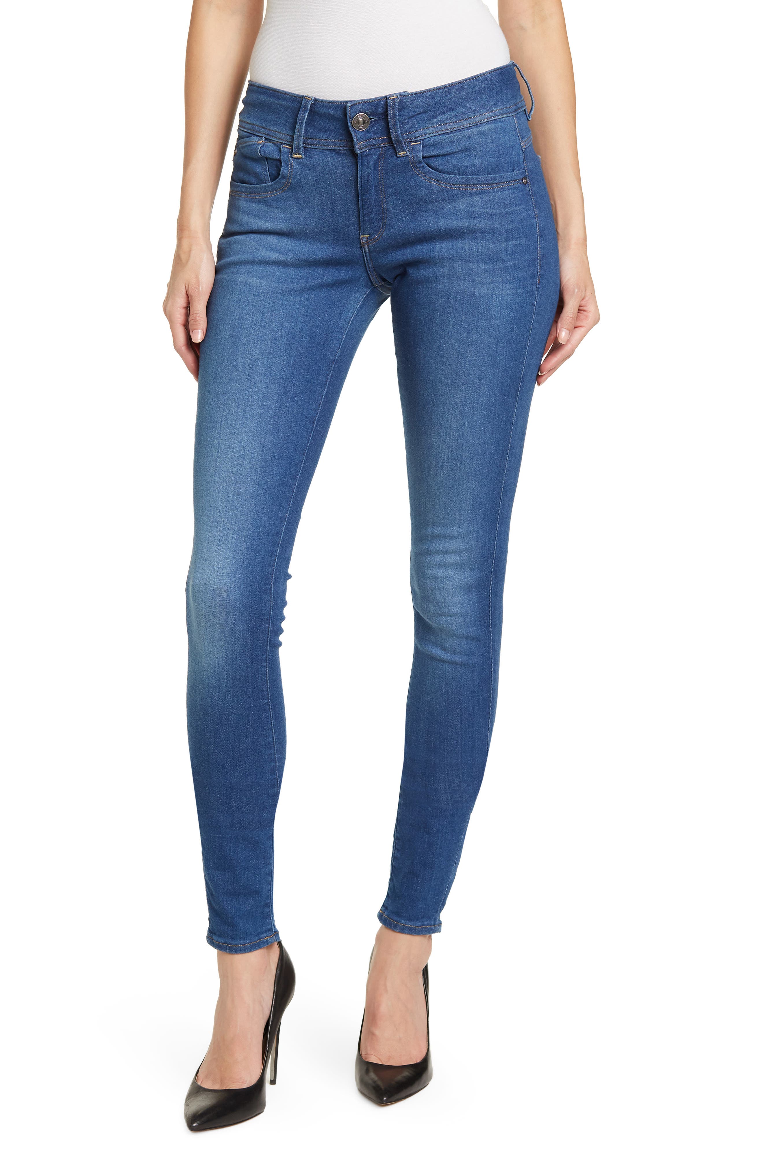 lynn high waist skinny jeans