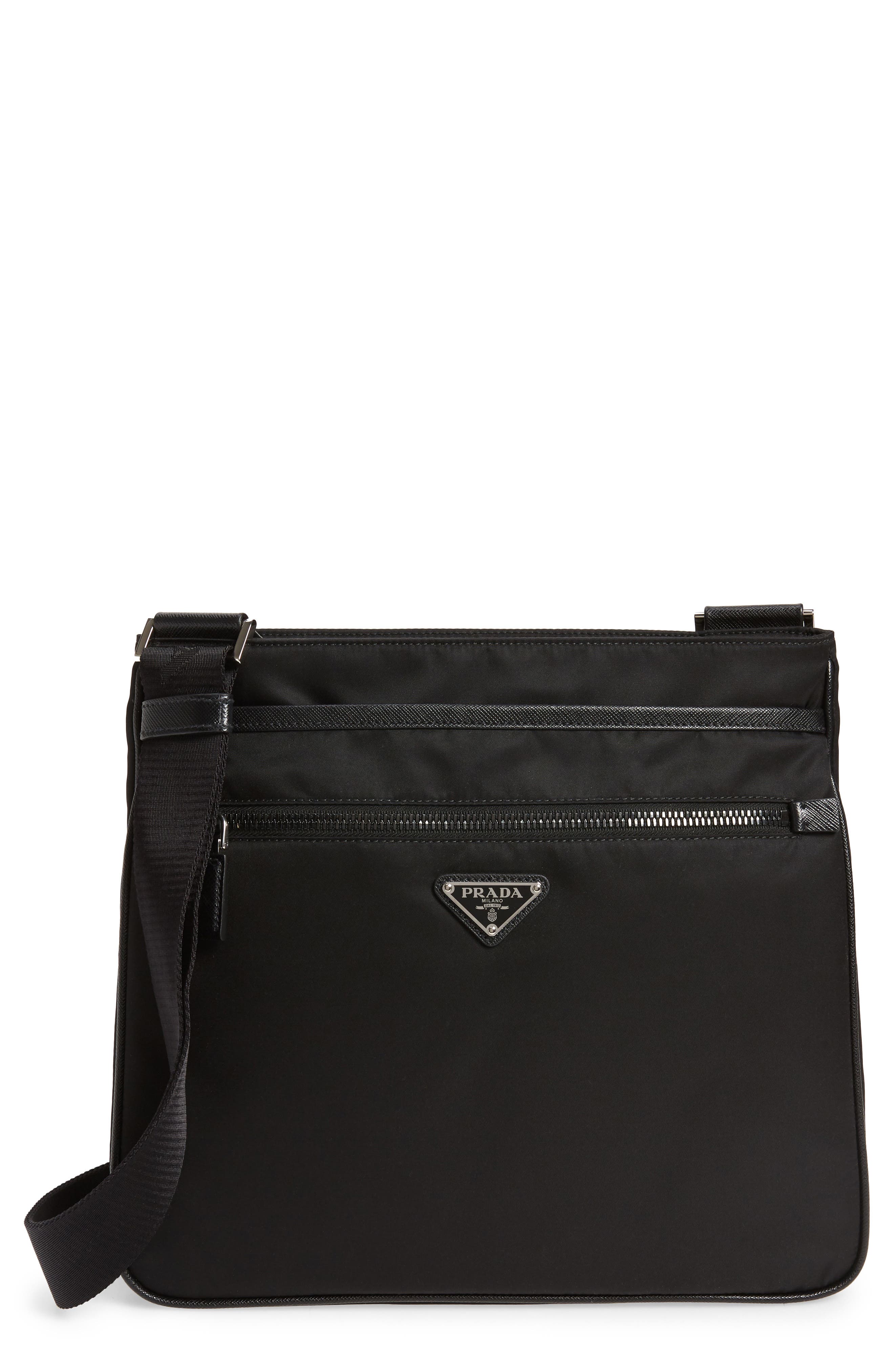 prada nylon bandoleer bag