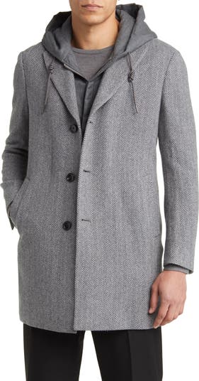 Wool blend cheap coat canada