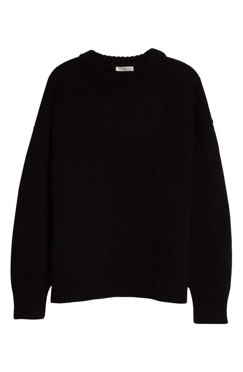 The Row Ophelia Oversize Crewneck Wool & Cashmere Sweater | Nordstrom