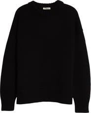 The Row Ophelia Oversize Crewneck Wool & Cashmere Sweater | Nordstrom