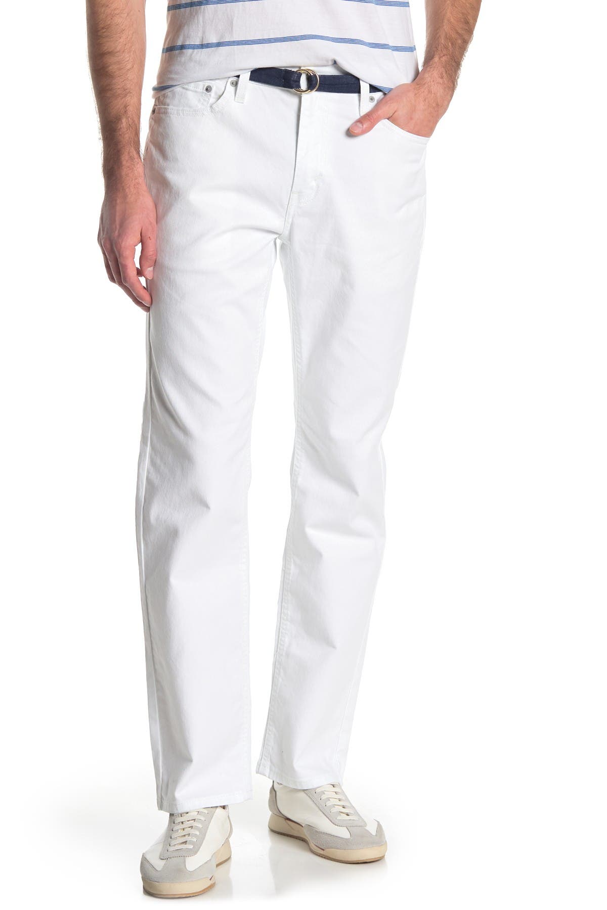 white levi's 541 jeans