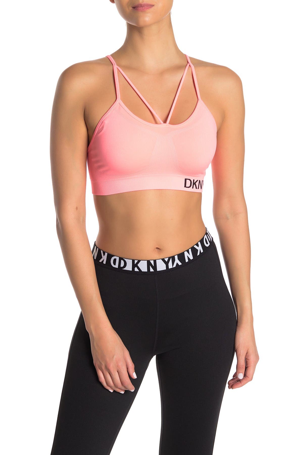 donna karan sports bra