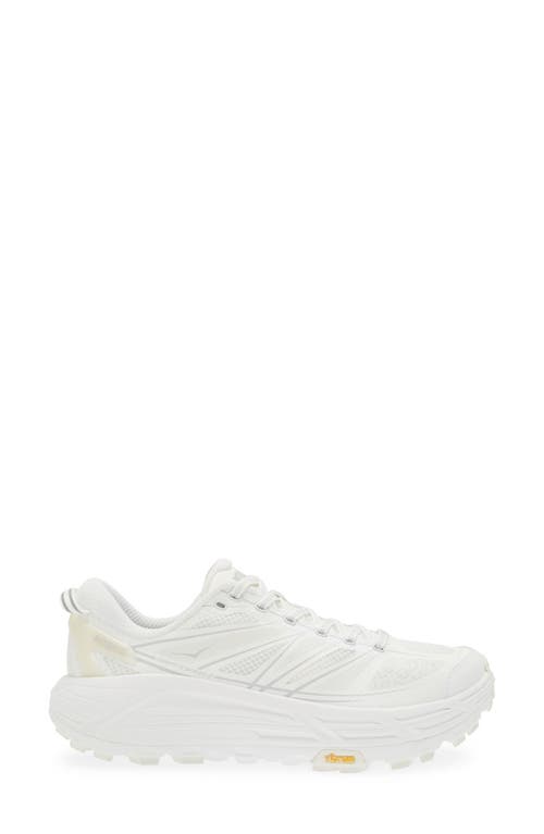 Shop Hoka Mafate Speed 2 Sneaker In White/lunar Rock