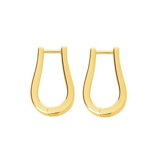 Lucy Quartermaine Women's Petal Hoops Medium In Gold Vermeil In Gold