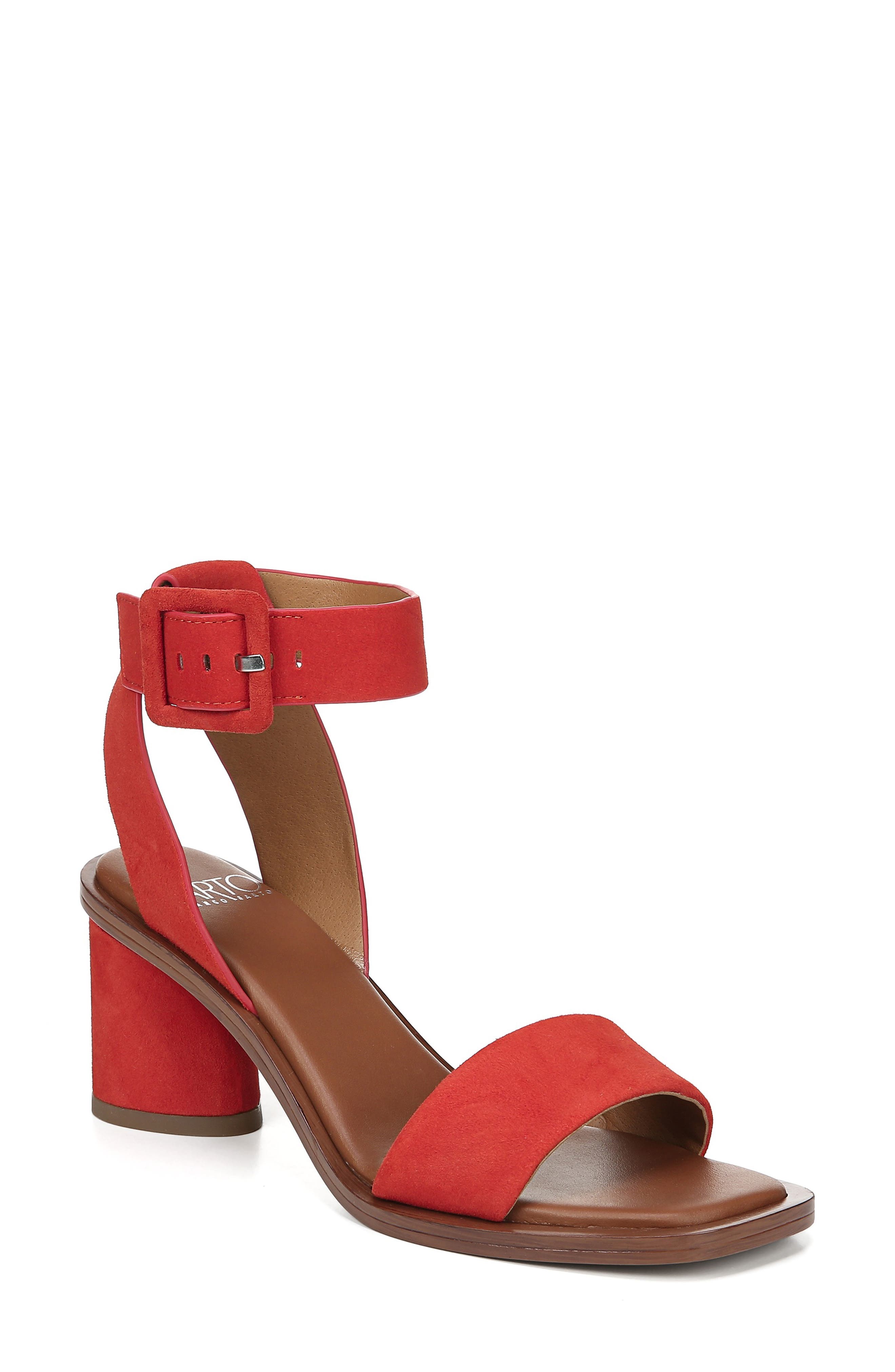 Sarto By Franco Sarto Risa Strap Sandal- Red