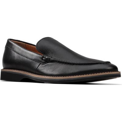 Clarks Atticus Edge Venetian Loafer, Black