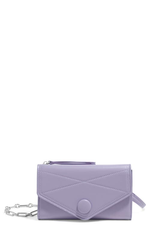 HOUSE OF WANT We Enchant Vegan Leather Crossbody Bag in Wisteria