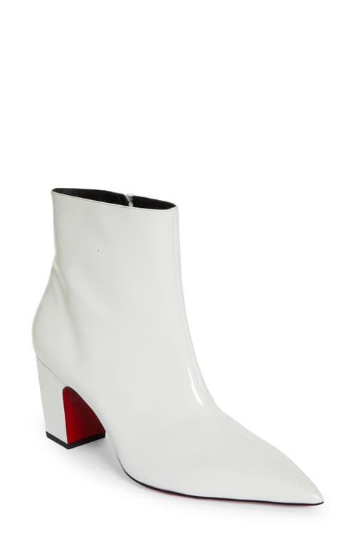 Christian Louboutin Men's Roadirik Spike Zip Red Sole Ankle Boots