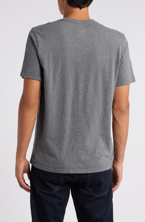 Treasure & Bond Lived In Slub Jersey Crewneck T-shirt In Grey Dark Heather
