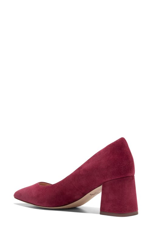 Shop Cole Haan Cassandra Pointed Toe Pump In Cherry Black