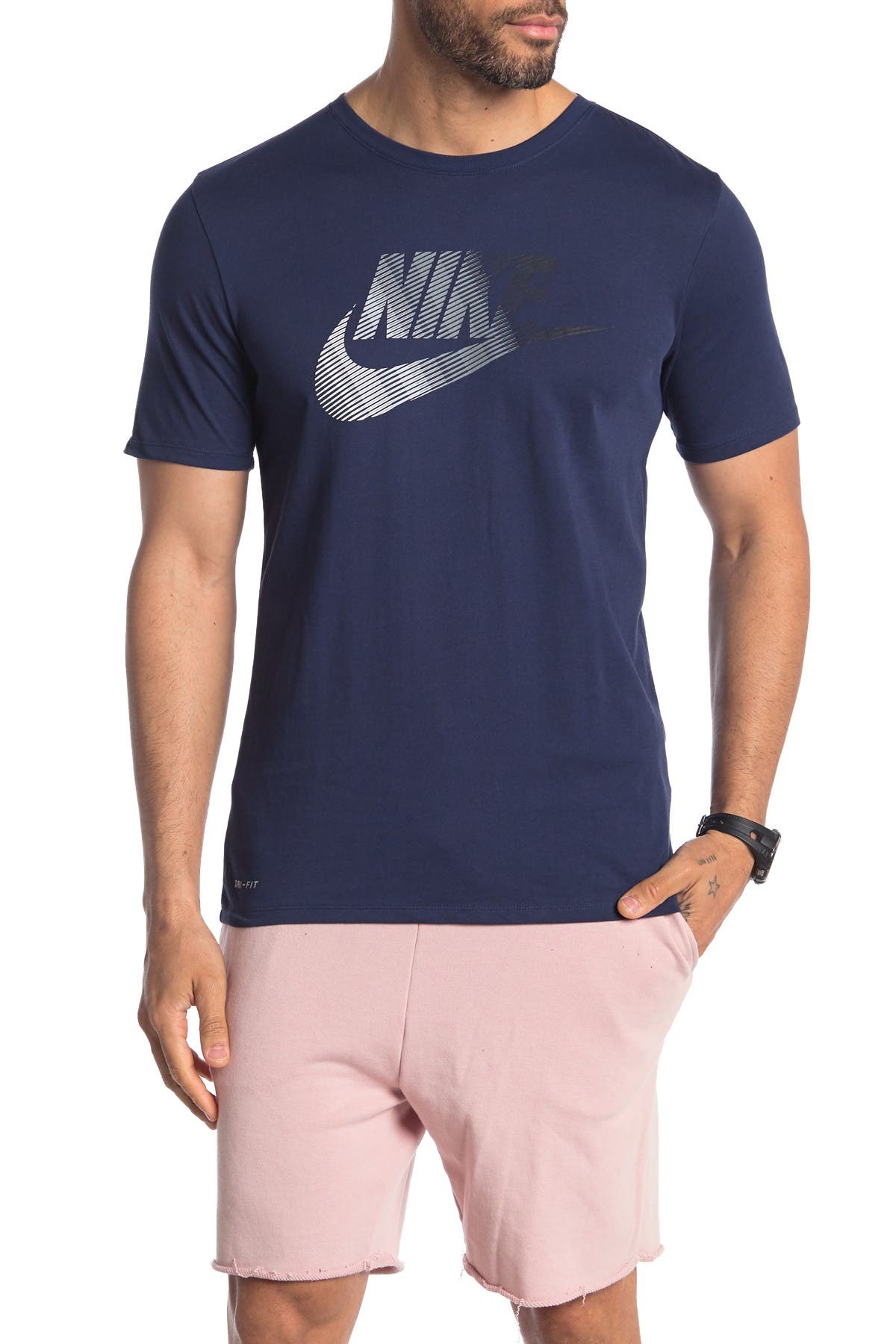 nike heritage logo t shirt