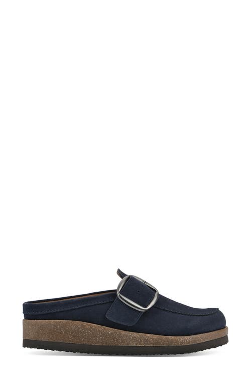Cliffs By White Mountain Bueno Mule In Navy Suede